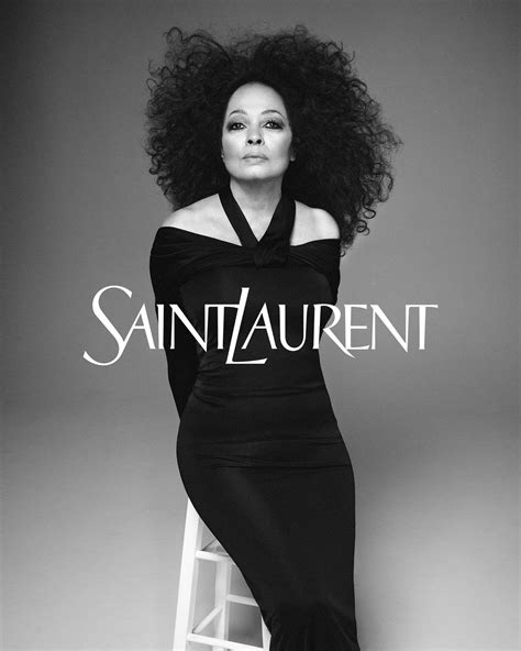 ysl ross|Diana Ross is Iconic in Saint Laurent Spring 2024 Ads .